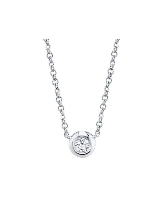Pendente Con Diamante Punto Luce Naturale