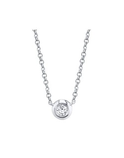 Pendente Con Diamante Punto Luce Naturale