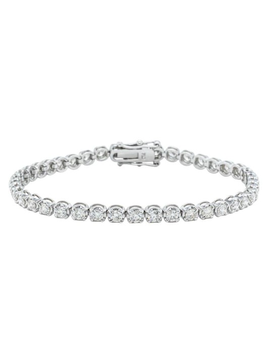 Bracciale Tennis Per Natale con Diamanti