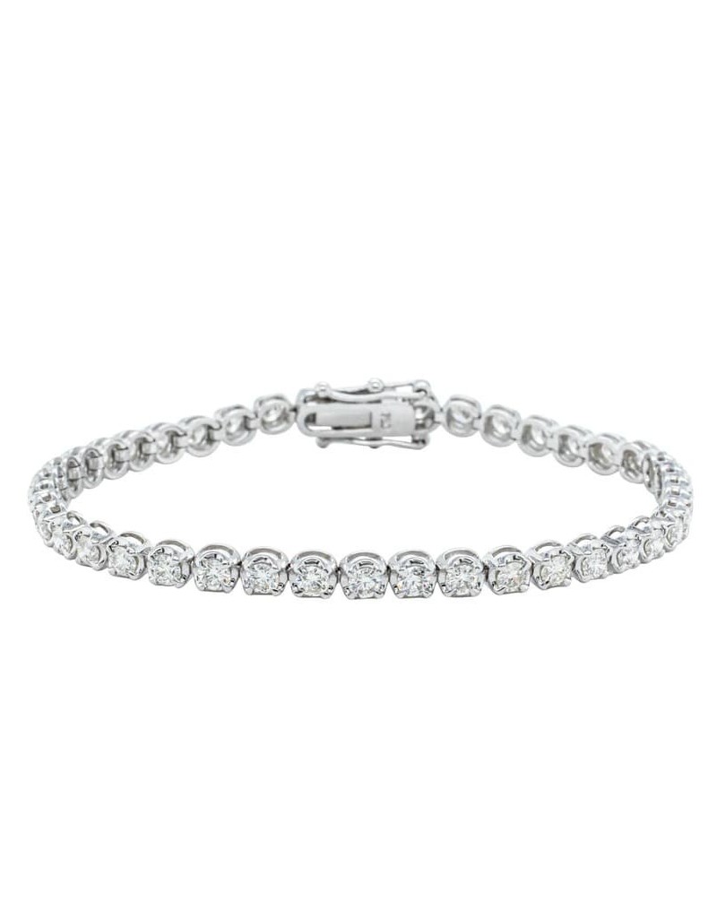 Bracciale Tennis Per Natale con Diamanti