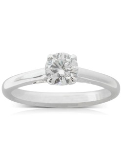 Anello Platino Modello Edenly con Diamante