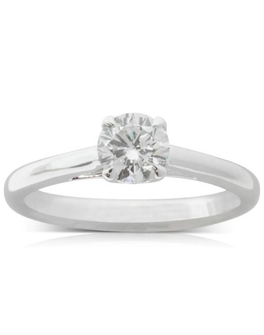 Anello Platino Edenly con Diamante
