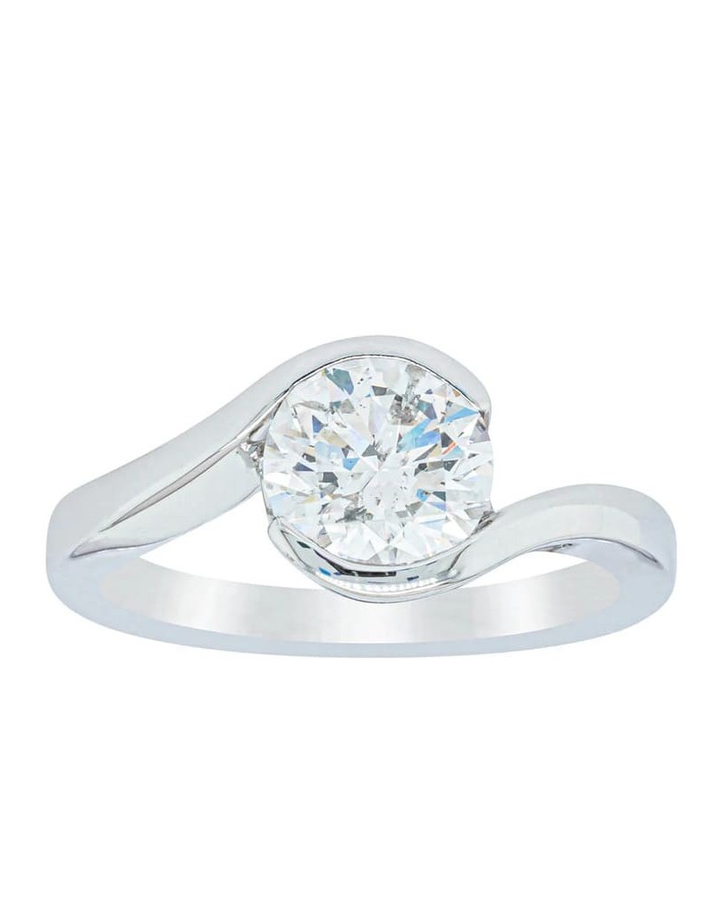 Anello Contrarie De Beers con Diamante