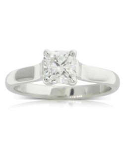 Anello Modello Cartier Diamante Cushion Naturale
