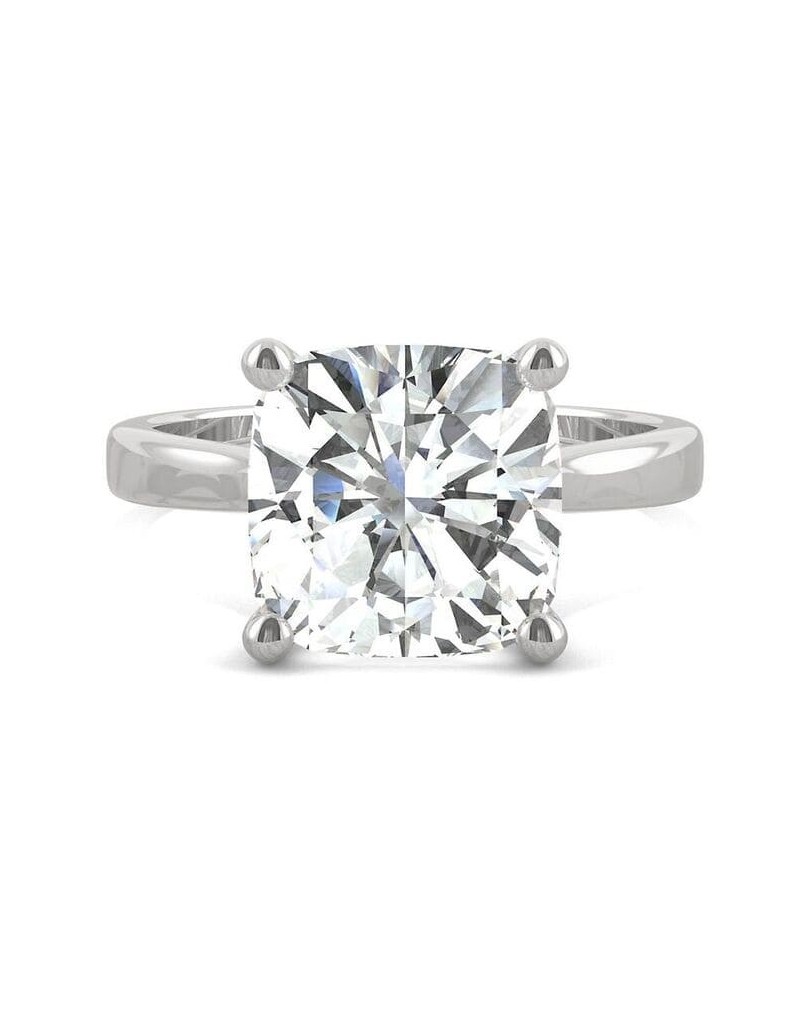 Anello Modello Bulgari Diamante Cushion Naturale