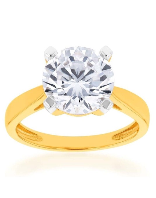 Anello Solitario Etsy con Diamante