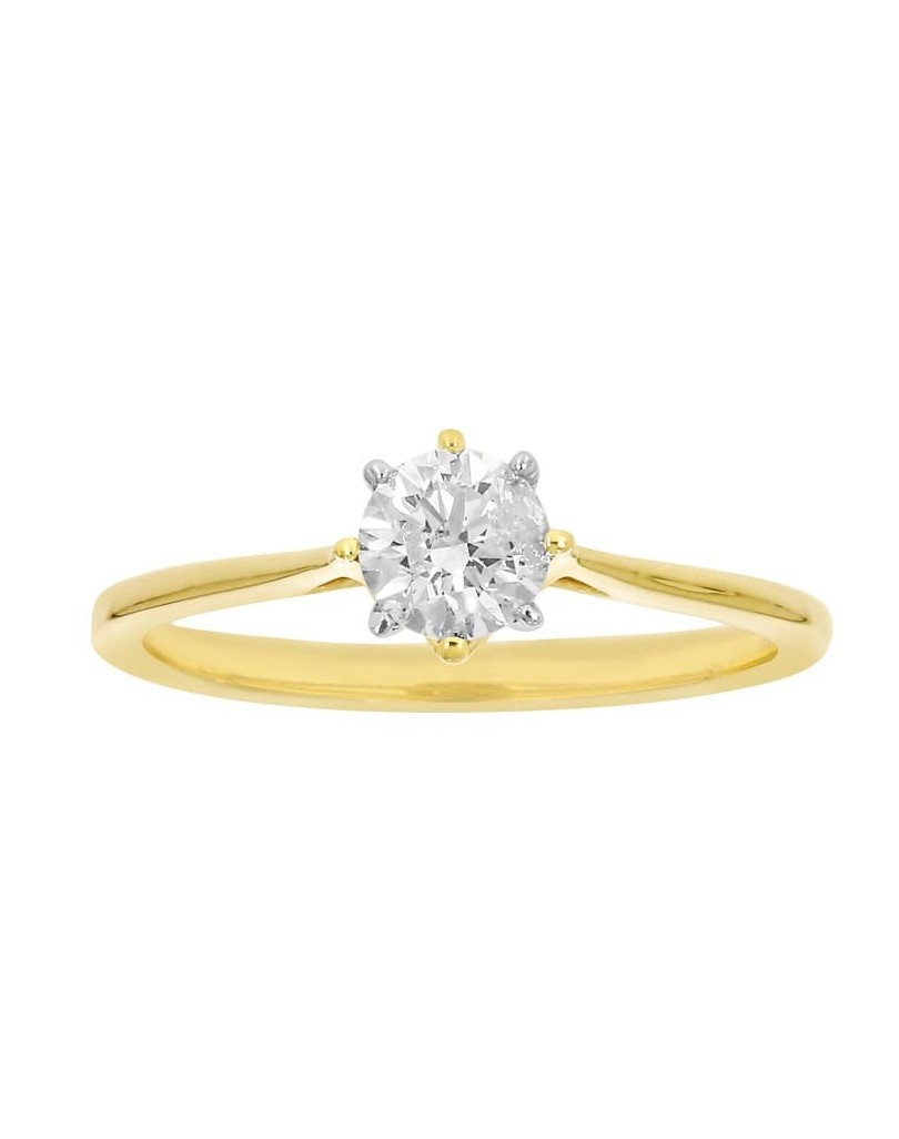 Anello Di Fidanzamento Modello Etsy con Diamante