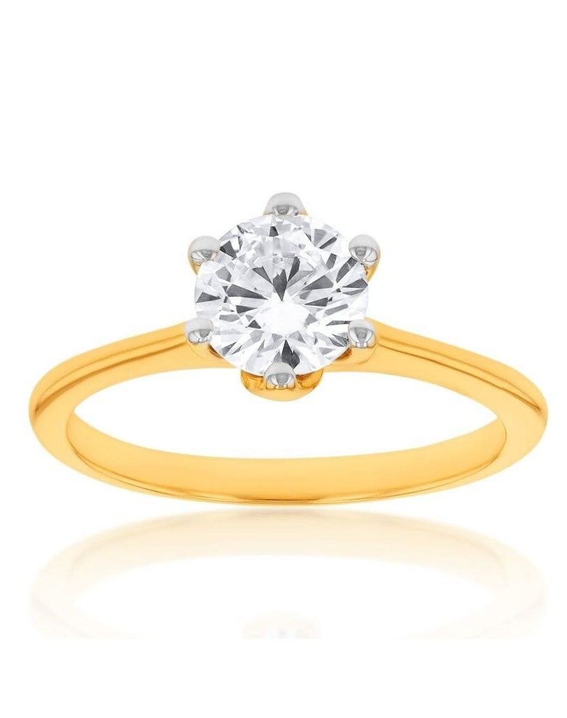 Anello Di Matrimonio Etsy con Diamante
