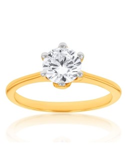 Anello Di Matrimonio Etsy con Diamante