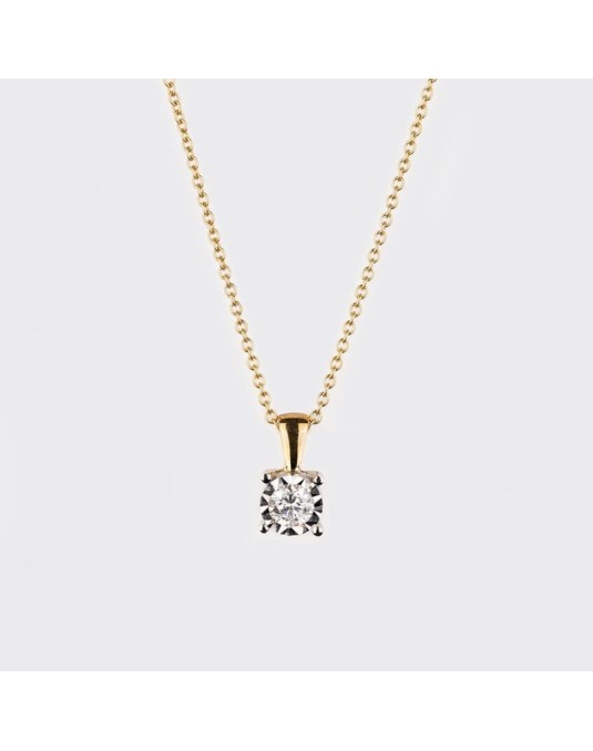 Pendente Etsy con diamante