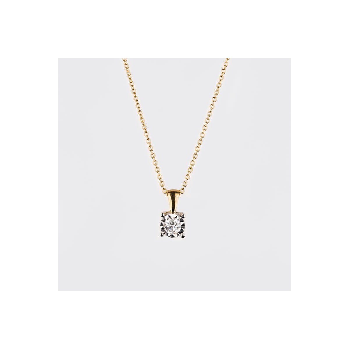 Pendente Etsy con diamante