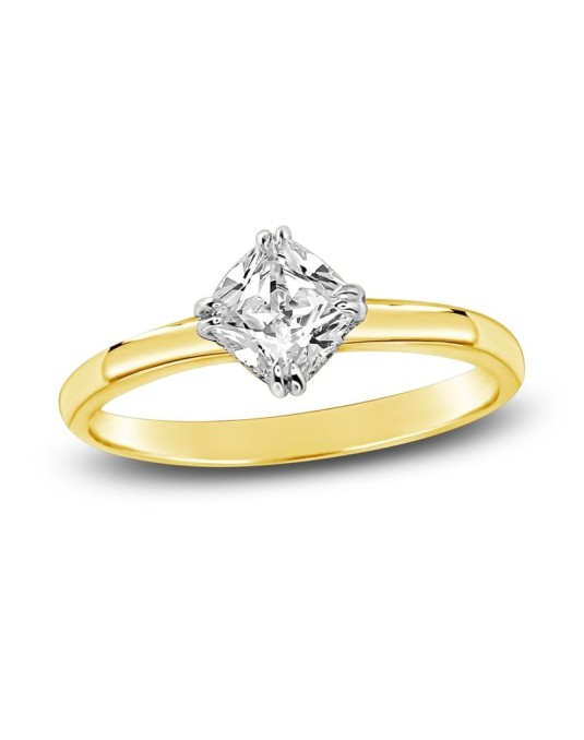 Anello Modello Chanel Diamante Cushion Naturale