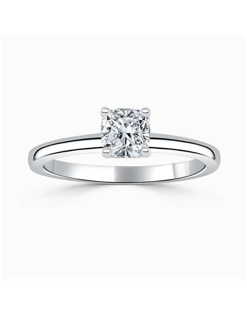 Anello De Beers Diamante Cushion Naturale