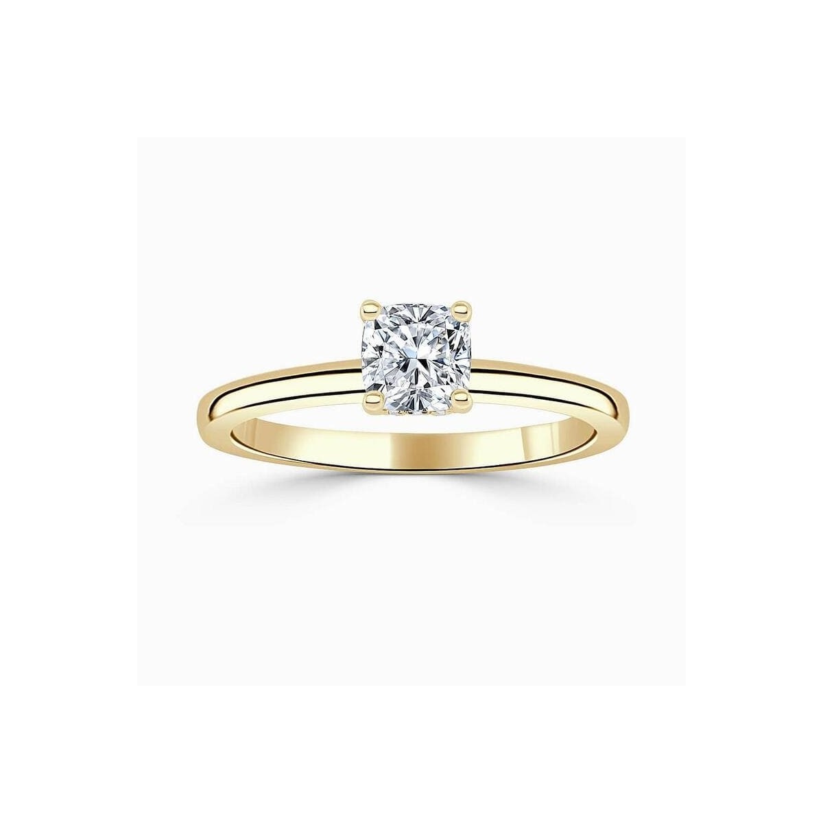 Anello Hermes Diamante Cushion Naturale
