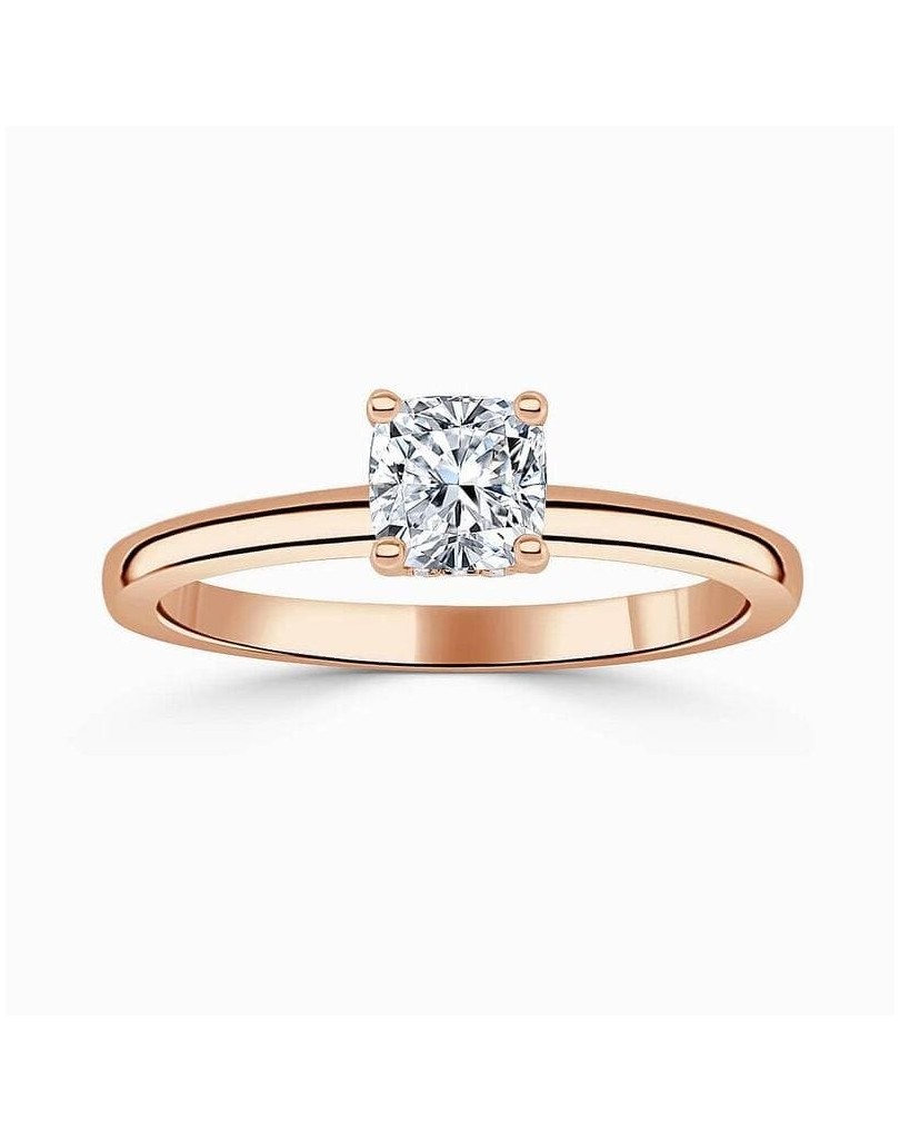 Anello Recarlo Diamante Cushion Naturale