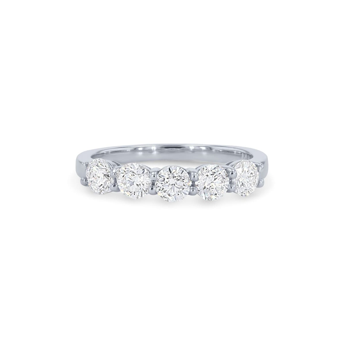 Anello Riviera Modello Graff con diamanti