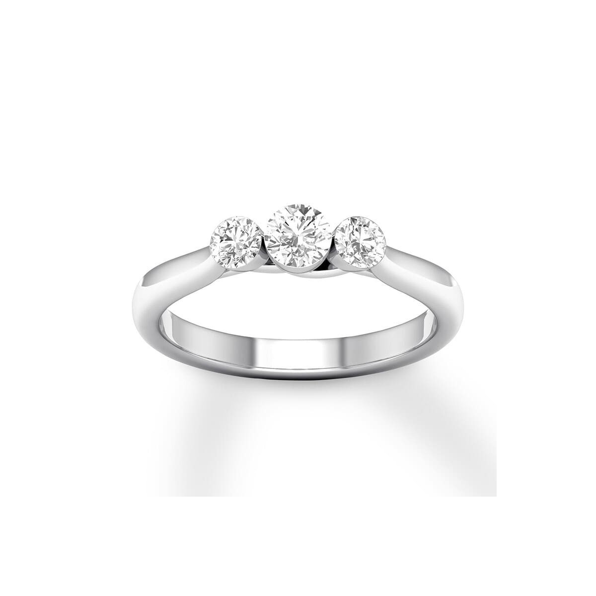 Anello Trilogy Modello Salvini con Diamanti