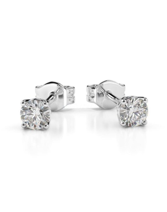 Orecchini Con Diamanti Naturali