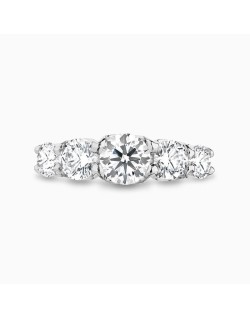 Anello Riviera Modello Dior con diamanti