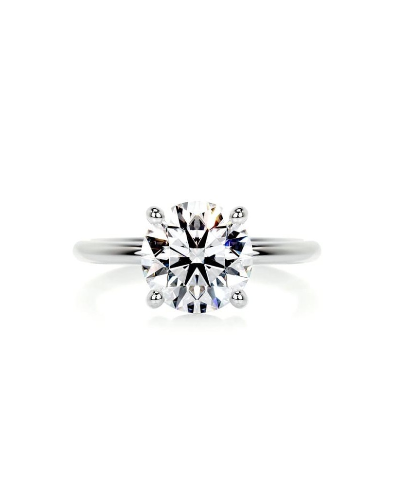 Anello Tiffany Modello Solitario Diamante Naturale