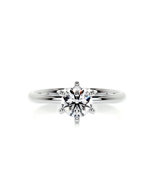 Anello Damiani Modello Solitario Diamante Naturale