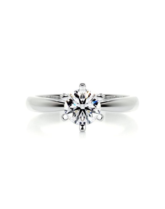 Anello Bulgari Solitario Diamante Naturale