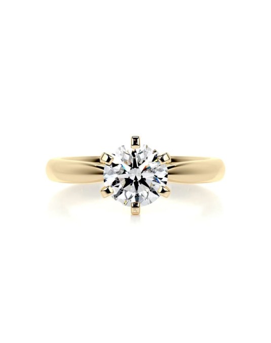 Anello Stroili Solitario Diamante Naturale