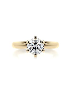 Anello Stroili Solitario Diamante Naturale