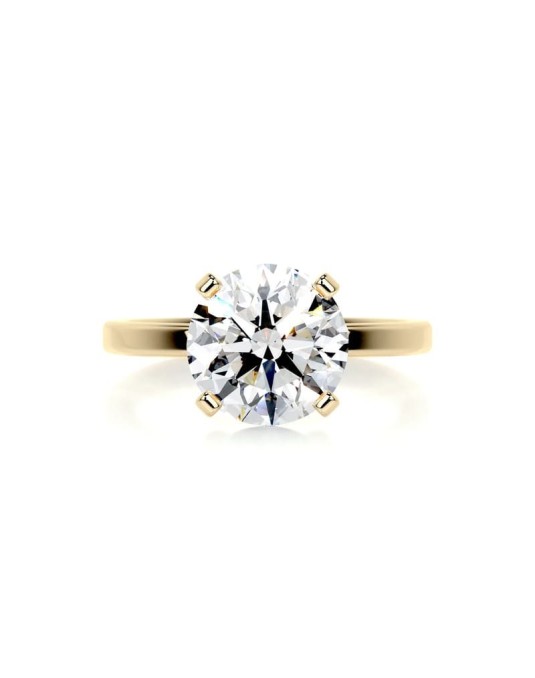 Anello Pandora Solitario Diamante Naturale