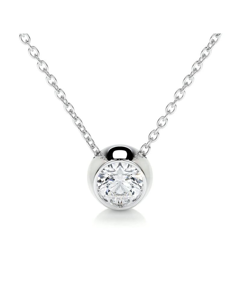 Ciondolo Tiffany con Diamante Naturale