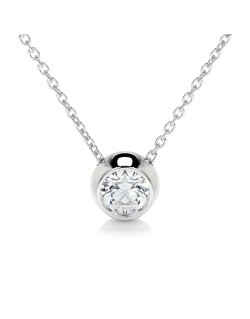 Ciondolo Tiffany con Diamante Naturale