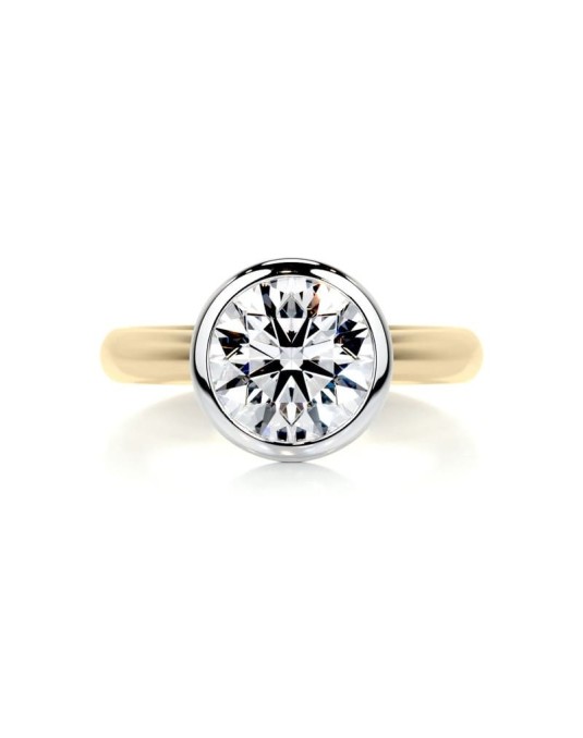 Anello Graff Solitario Diamante Naturale