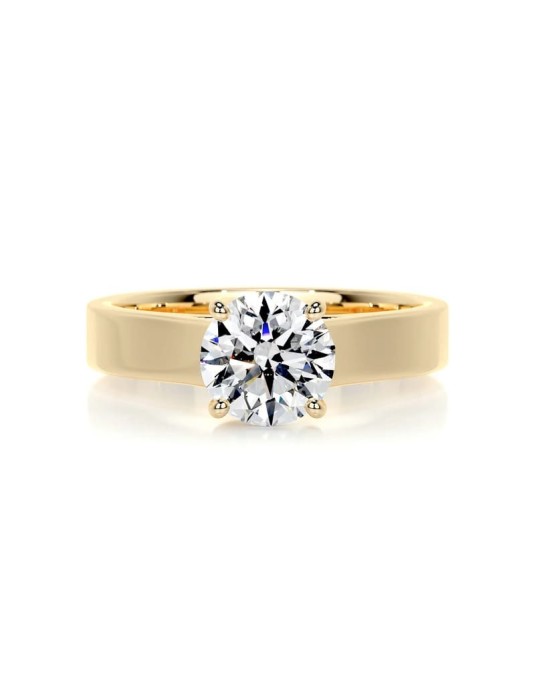 Anello Chanel Modello Solitario Diamante Naturale