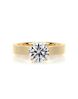 Anello Chanel Modello Solitario Diamante Naturale