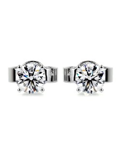 Orecchini Di Diamanti Punti Luce Naturali