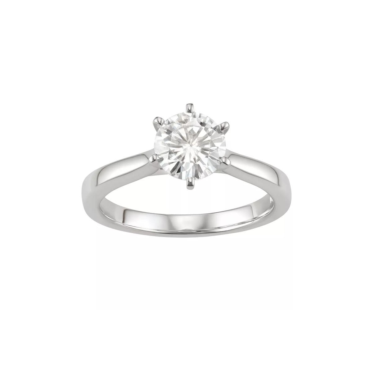 Solitario Anello Con Diamante Naturale