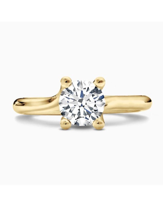 Anello Recarlo Modello Solitario Diamante Naturale