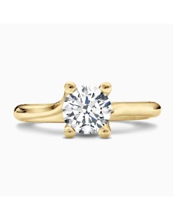 Anello Recarlo Solitario Diamante Naturale