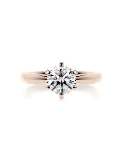 Anello Swarovski Modello Solitario Diamante Naturale