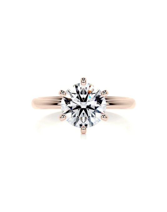 Anello Chaumet Modello Solitario Diamante Naturale