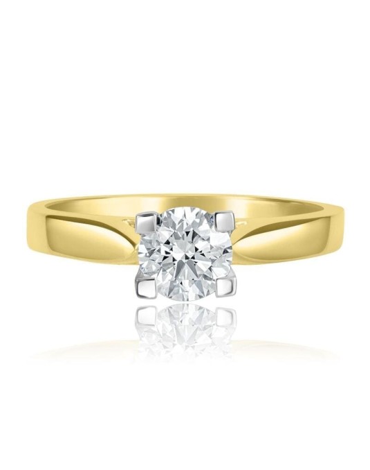 Anello Fidanzamento Oro Giallo Stroili Diamante