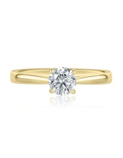 Anello Fidanzamento Oro Giallo Glamira Diamante