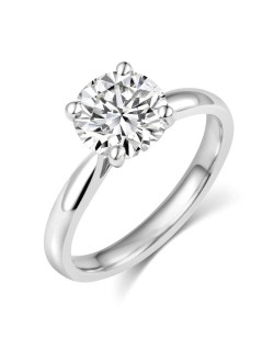 Anello Solitario Tiffany con Diamante