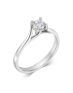 Anello Fidanzamento Chaumet Diamante