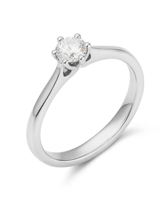 Anello Matrimonio Modello Chaumet Diamante