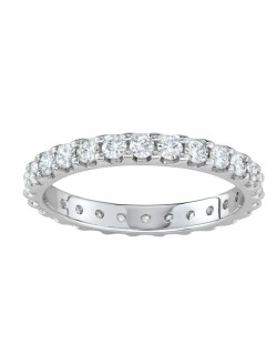 Anello Eternity Con Diamanti Naturali