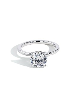 Anello Classico con Diamante Naturale