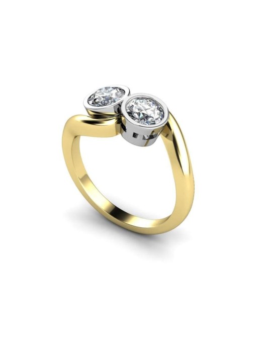 Anello Bilogy Cartier con Diamanti