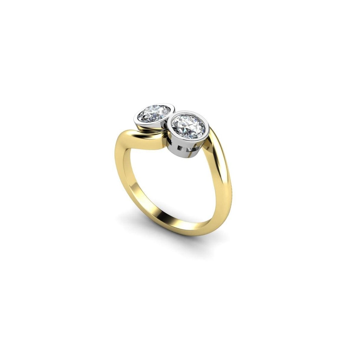 Anello Bilogy Cartier con Diamanti