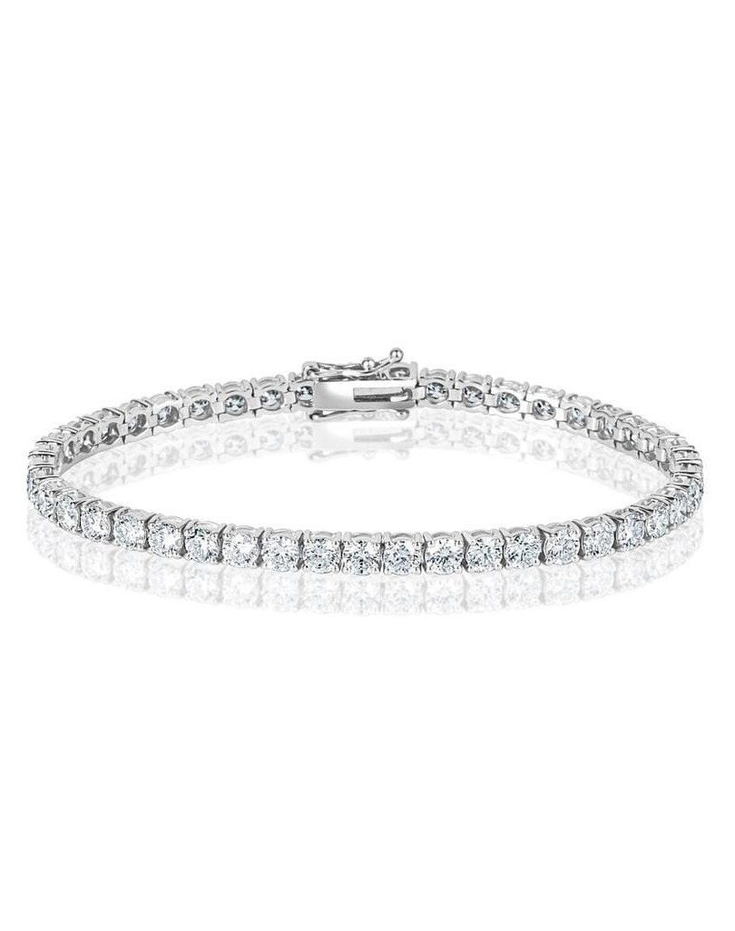 Bracciale Tennis di 18 cm con Diamanti